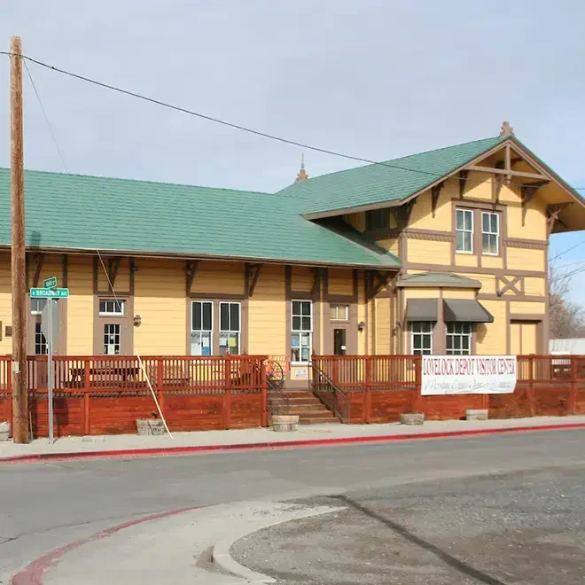 Lovelock, Nevada Railroad Depot Visitors Center